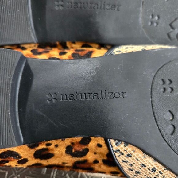 Bromstead by Naturalizer Snake and Leopard flats!  ๐ ๐ Size 7.5 Like New! - Picture 12 of 12